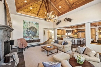 The delightful mountain residence in Beaver Creek, Colorado, is on Beaver Creek Golf Club in Colorado - for sale on GolfHomes.com, golf home, golf lot