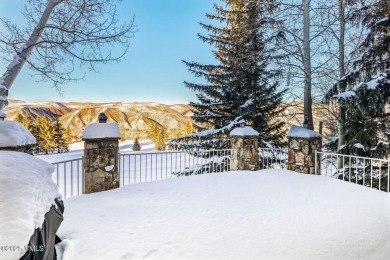 The delightful mountain residence in Beaver Creek, Colorado, is on Beaver Creek Golf Club in Colorado - for sale on GolfHomes.com, golf home, golf lot