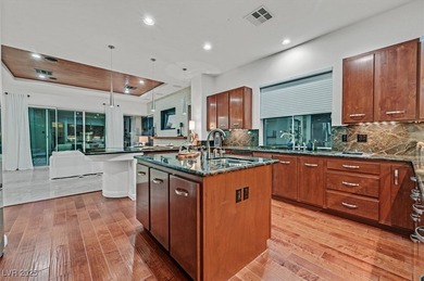 Highly sought-after Ocotillo single-story model on an oversized on Red Rock Country Club in Nevada - for sale on GolfHomes.com, golf home, golf lot