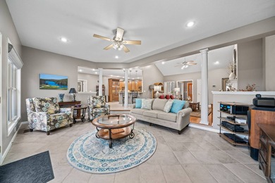 An exquisite all-brick custom residence perfectly positioned on on Heatherhurst Golf Course in Tennessee - for sale on GolfHomes.com, golf home, golf lot