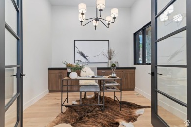 Enhanced Price! New Construction Luxe Mountain Modern in Red on Red Ledges Golf Club in Utah - for sale on GolfHomes.com, golf home, golf lot