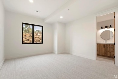 Enhanced Price! New Construction Luxe Mountain Modern in Red on Red Ledges Golf Club in Utah - for sale on GolfHomes.com, golf home, golf lot