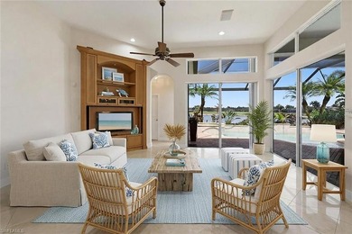 Experience exceptional living in this magnificent estate home in on Naples Lakes Country Club in Florida - for sale on GolfHomes.com, golf home, golf lot