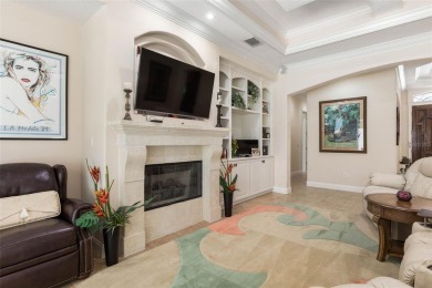 Discover this meticulously maintained, fully furnished custom on Grand Haven Golf Club in Florida - for sale on GolfHomes.com, golf home, golf lot