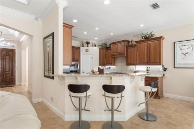 Discover this meticulously maintained, fully furnished custom on Grand Haven Golf Club in Florida - for sale on GolfHomes.com, golf home, golf lot