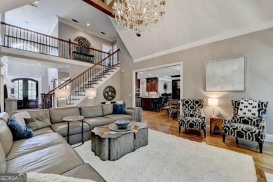 Absolutely stunning 5 bed/4.5 bath MASTER-ON-MAIN home with on Laurel Springs Golf Club in Georgia - for sale on GolfHomes.com, golf home, golf lot