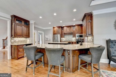 Absolutely stunning 5 bed/4.5 bath MASTER-ON-MAIN home with on Laurel Springs Golf Club in Georgia - for sale on GolfHomes.com, golf home, golf lot