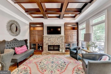 Absolutely stunning 5 bed/4.5 bath MASTER-ON-MAIN home with on Laurel Springs Golf Club in Georgia - for sale on GolfHomes.com, golf home, golf lot