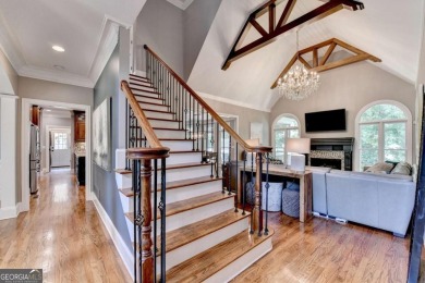 Absolutely stunning 5 bed/4.5 bath MASTER-ON-MAIN home with on Laurel Springs Golf Club in Georgia - for sale on GolfHomes.com, golf home, golf lot