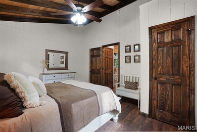 Completed in March 2025, this nearly brand-new chalet features on Innsbrook Resort Golf Course in Missouri - for sale on GolfHomes.com, golf home, golf lot