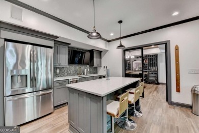 Absolutely stunning 5 bed/4.5 bath MASTER-ON-MAIN home with on Laurel Springs Golf Club in Georgia - for sale on GolfHomes.com, golf home, golf lot