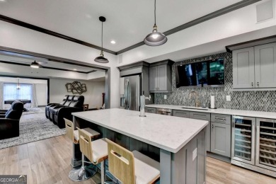 Absolutely stunning 5 bed/4.5 bath MASTER-ON-MAIN home with on Laurel Springs Golf Club in Georgia - for sale on GolfHomes.com, golf home, golf lot