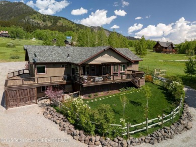This home is thoughtfully designed to take full advantage of its on Star Valley RV Golf Course in Wyoming - for sale on GolfHomes.com, golf home, golf lot