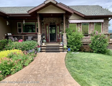 This beautiful, traditional home is designed to take full on Star Valley RV Golf Course in Wyoming - for sale on GolfHomes.com, golf home, golf lot