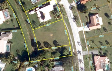 RARE FIND. Fully Cleared And Clean Nearly 1/2 Acre Homesite In on The Saints At Port St Lucie Golf Course in Florida - for sale on GolfHomes.com, golf home, golf lot