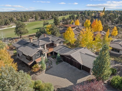 This Sun Forest-built home is perfectly positioned between the on The Club At Pronghorn Golf Course in Oregon - for sale on GolfHomes.com, golf home, golf lot