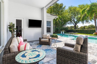 Tucked away on a serene cul-de-sac in the prestigious on Delaire Golf and Country Club in Florida - for sale on GolfHomes.com, golf home, golf lot