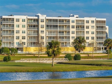 2 BEDROOM / 2 BATH LAKEFRONT CONDO WITH SPECTACULAR WEST FACING on East Bay Golf Club in Florida - for sale on GolfHomes.com, golf home, golf lot