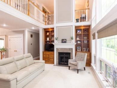 Stunning two-story brick home nestled on 6.3 acres in Hannibal on Hannibal Country Club in Missouri - for sale on GolfHomes.com, golf home, golf lot