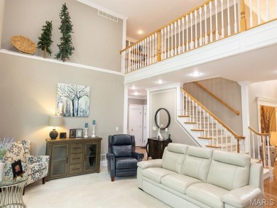 Stunning two-story brick home nestled on 6.3 acres in Hannibal on Hannibal Country Club in Missouri - for sale on GolfHomes.com, golf home, golf lot