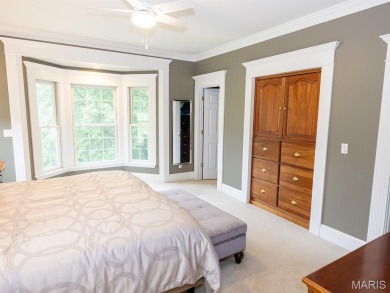 Stunning two-story brick home nestled on 6.3 acres in Hannibal on Hannibal Country Club in Missouri - for sale on GolfHomes.com, golf home, golf lot