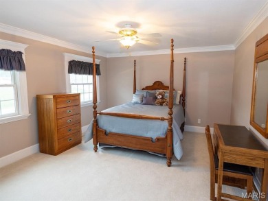 Stunning two-story brick home nestled on 6.3 acres in Hannibal on Hannibal Country Club in Missouri - for sale on GolfHomes.com, golf home, golf lot
