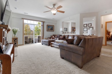 Luxury upper level rarely available 3 bedroom plus den 2 bath on Fox Run Golf Links in Illinois - for sale on GolfHomes.com, golf home, golf lot