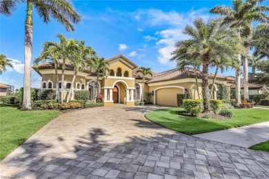 An amazing custom built home, with an amazing view.  NE Exposure on The Classics Country Club At Lely Resort in Florida - for sale on GolfHomes.com, golf home, golf lot