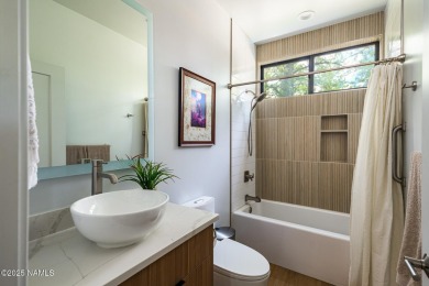 Perched on a serene hillside in Munds Park and bordered by on Pinewood Country Club in Arizona - for sale on GolfHomes.com, golf home, golf lot