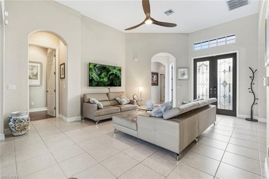 EXPERIENCE TIMELESS SPANISH ELEGANCE IN THIS STUNNING on Hunters Ridge Country Club in Florida - for sale on GolfHomes.com, golf home, golf lot