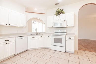 Beautifully refreshed and move-in ready, this elegant 3-bedroom on The Colony Golf and Country Club in Florida - for sale on GolfHomes.com, golf home, golf lot