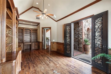 Set high on almost .4-acre corner lot in Lakeside Crossing, this on Stonebridge Ranch Country Club in Texas - for sale on GolfHomes.com, golf home, golf lot