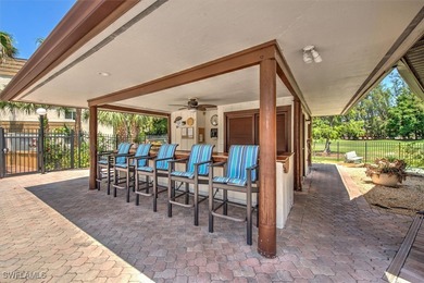 Live the quintessential Naples lifestyle in this beautifully on Quail Run Golf Club In Naples in Florida - for sale on GolfHomes.com, golf home, golf lot