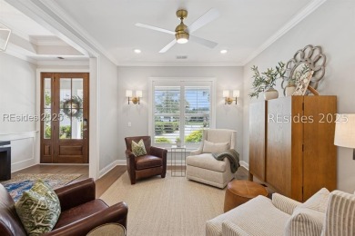 Southern Charm at its finest! This elegant 4 bedroom, 3.5 on Hampton Hall Club in South Carolina - for sale on GolfHomes.com, golf home, golf lot
