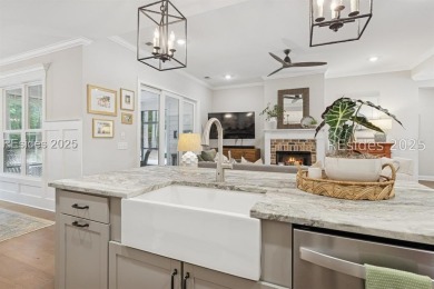 Southern Charm at its finest! This elegant 4 bedroom, 3.5 on Hampton Hall Club in South Carolina - for sale on GolfHomes.com, golf home, golf lot