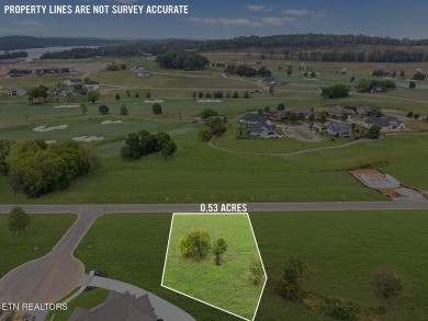 This half acre lot offers views of TN Nationals 13th and 14th on Tennessee National Golf Club in Tennessee - for sale on GolfHomes.com, golf home, golf lot