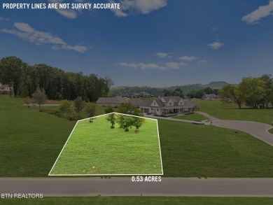 This half acre lot offers views of TN Nationals 13th and 14th on Tennessee National Golf Club in Tennessee - for sale on GolfHomes.com, golf home, golf lot