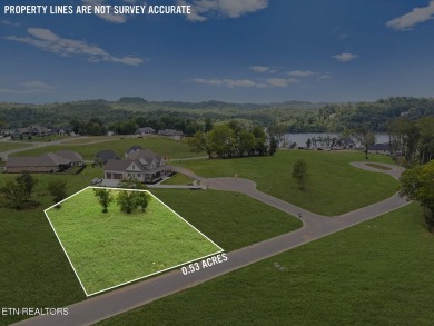This half acre lot offers views of TN Nationals 13th and 14th on Tennessee National Golf Club in Tennessee - for sale on GolfHomes.com, golf home, golf lot