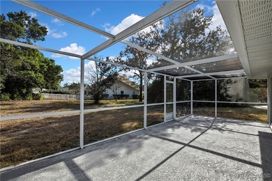 Welcome to this light and bright 3-bedroom, 2-bath home situated on Sugarmill Woods Golf and Country Club in Florida - for sale on GolfHomes.com, golf home, golf lot