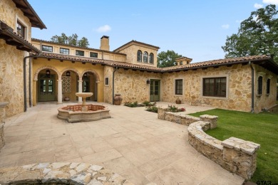 This exquisite waterfront Italian Villa sits on one acre in the on Cascades Golf Club in Texas - for sale on GolfHomes.com, golf home, golf lot