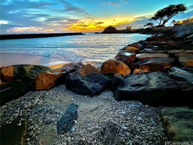 Brand NEW AC ! a beachfront condo, on a lagoon in Hawaii! GROUND on Makaha Valley Country Club in Hawaii - for sale on GolfHomes.com, golf home, golf lot