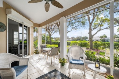 PERFECT home for entertaining inside and al fresco. Amazing on Oak Harbor Country Club in Florida - for sale on GolfHomes.com, golf home, golf lot