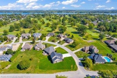 Gorgeous Golfside Home with Luxurious Amenities nestled in the on St Clair River Country Club in Michigan - for sale on GolfHomes.com, golf home, golf lot