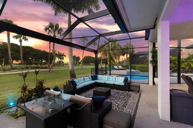 Exquisitely updated 4-bedroom, 4.5 bath estate home with on Stonebridge Golf and Country Club in Florida - for sale on GolfHomes.com, golf home, golf lot
