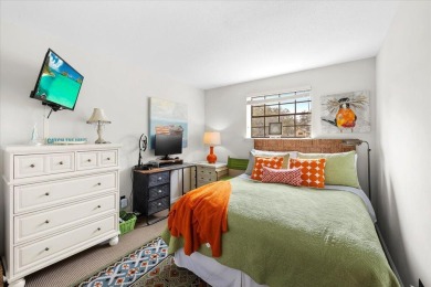 Amazing top floor unit with vaulted ceiling and gulf views! on Seascape Golf Course in Florida - for sale on GolfHomes.com, golf home, golf lot
