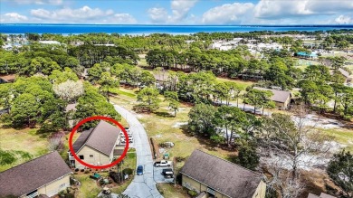 Amazing top floor unit with vaulted ceiling and gulf views! on Seascape Golf Course in Florida - for sale on GolfHomes.com, golf home, golf lot