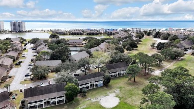 Amazing top floor unit with vaulted ceiling and gulf views! on Seascape Golf Course in Florida - for sale on GolfHomes.com, golf home, golf lot