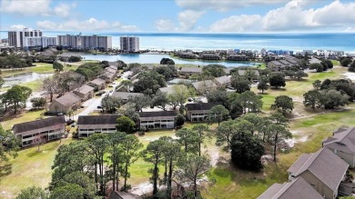 Amazing top floor unit with vaulted ceiling and gulf views! on Seascape Golf Course in Florida - for sale on GolfHomes.com, golf home, golf lot