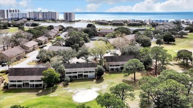 Amazing top floor unit with vaulted ceiling and gulf views! on Seascape Golf Course in Florida - for sale on GolfHomes.com, golf home, golf lot