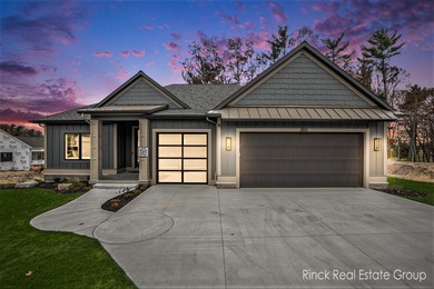 Welcome to your dream home-an exquisite retreat perfectly on Muskegon Country Club in Michigan - for sale on GolfHomes.com, golf home, golf lot